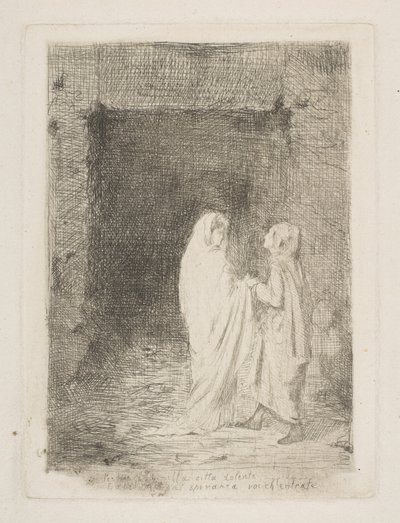 Dante and Virgil by Edgar Degas